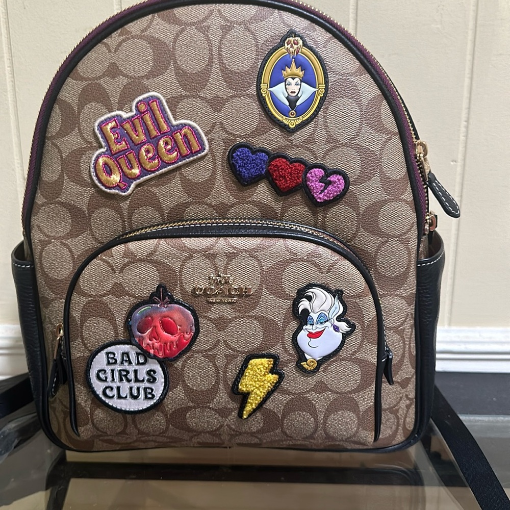 Coach DISNEY EVIL QUEENS / BAD GIRLS CLUB backpack